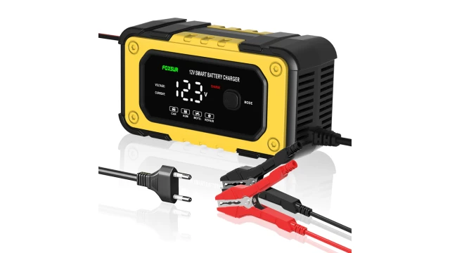  FBC1207E 12V/7A Έξυπνος φορτιστής μπαταριών αυτοκινήτου 7 σταδίων